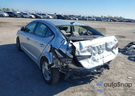 2019 Hyundai Elantra Sel from USA, damaged, VIN KMHD84LFXKU742012
